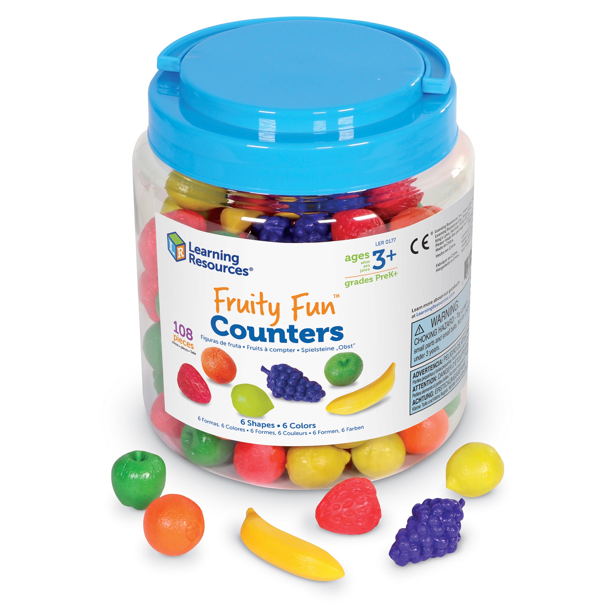 Learning Resources - Fruitmix Telfiguren - Set van 108