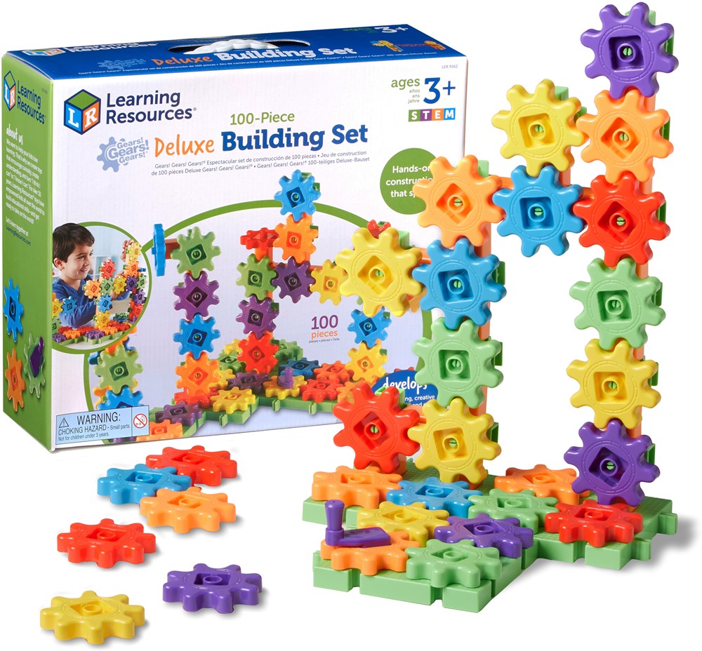 Learning Resources - Tandwielen Bouwset Deluxe - 100 Stuks