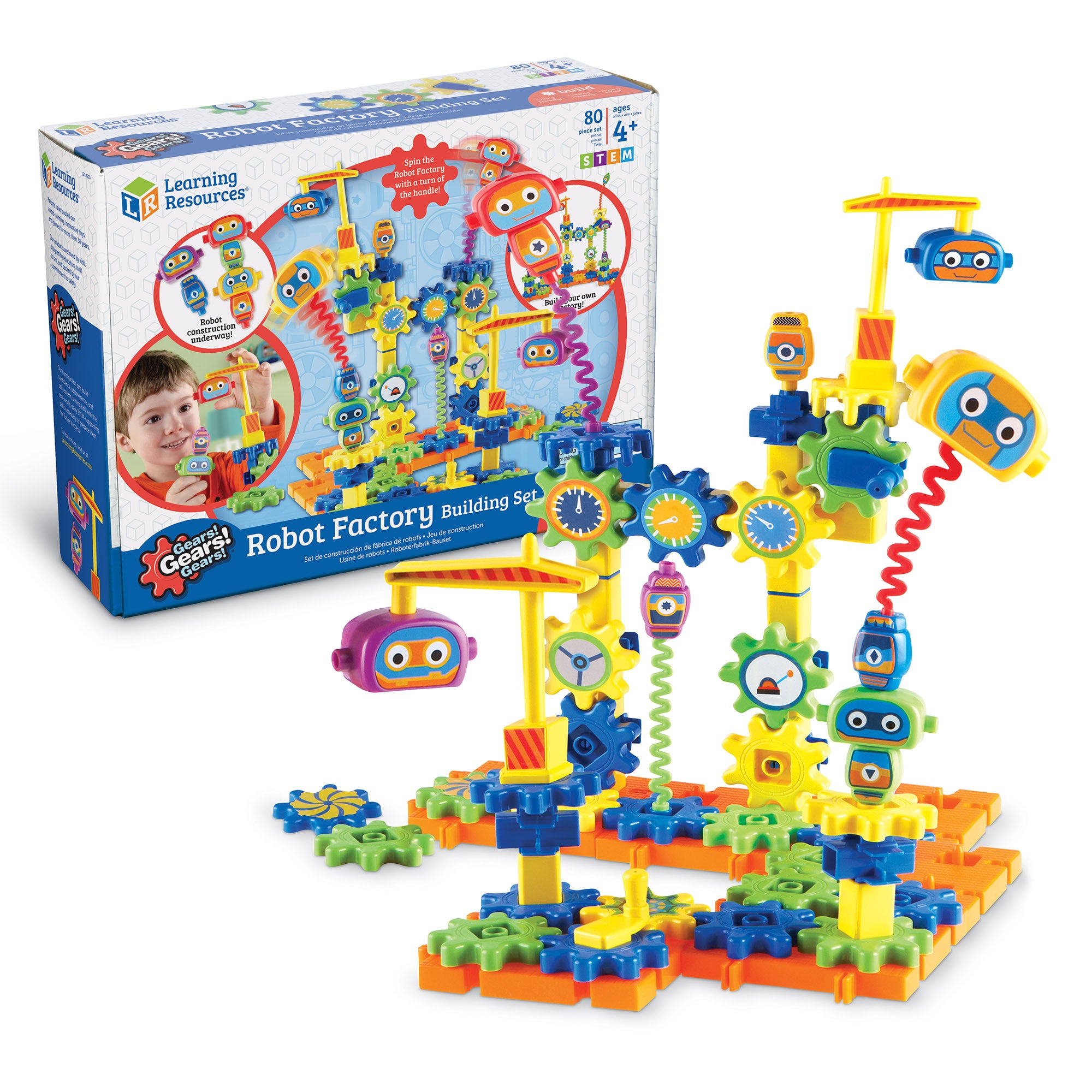 Learning Resources - Gears Gears Gears!® Robot Factory Bouwset