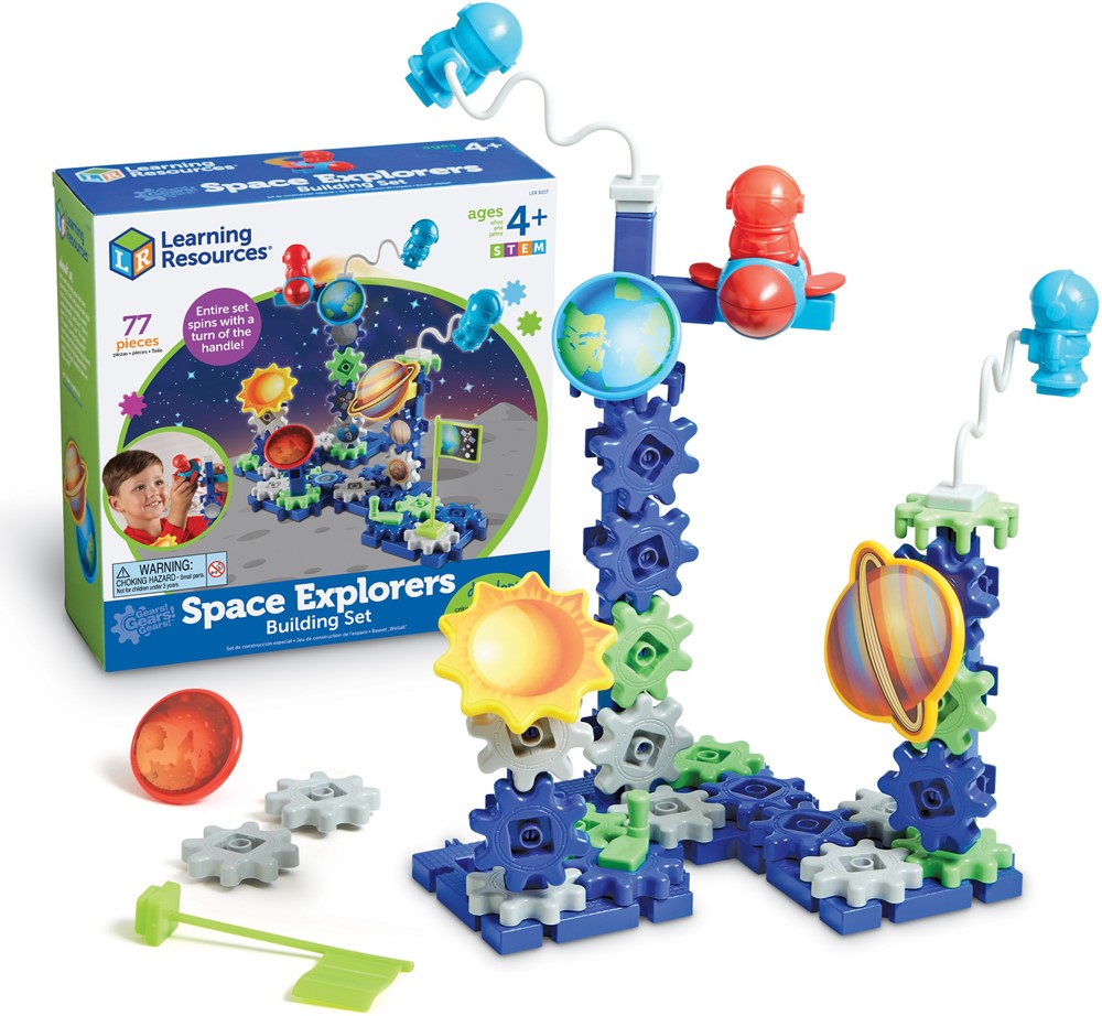 Learning Resources - Gears Gears Gears! Ruimte Ontdekkers Bouwset