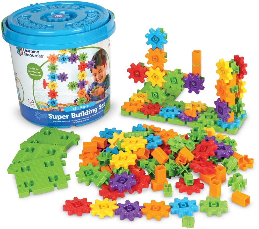 Learning Resources - Gears! Gears! Gears!® Super Bouwset - 150 Tandwielen
