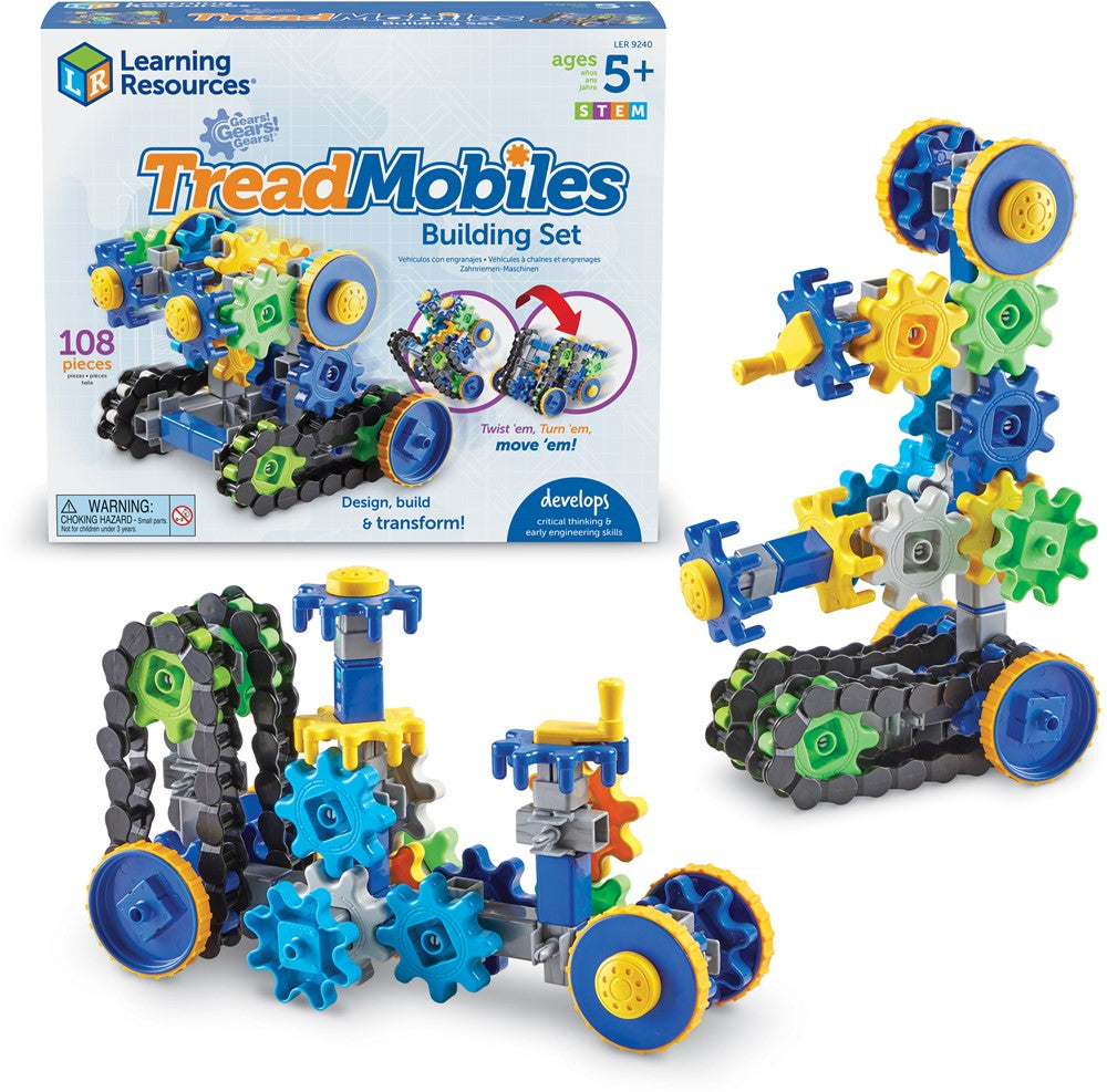 Learning Resources - Gears! Gears! Gears!® TreadMobiles Bouwset