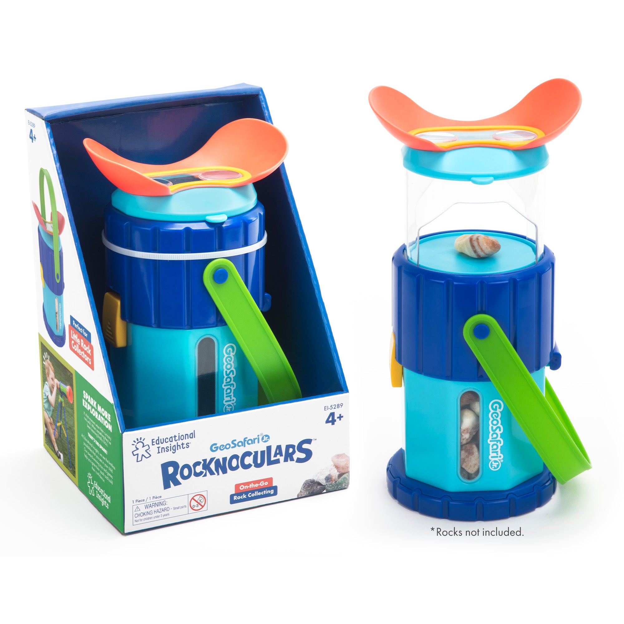 Learning Resources - GeoSafari Jr. Rocknoculars verrekijker met 3x vergroting