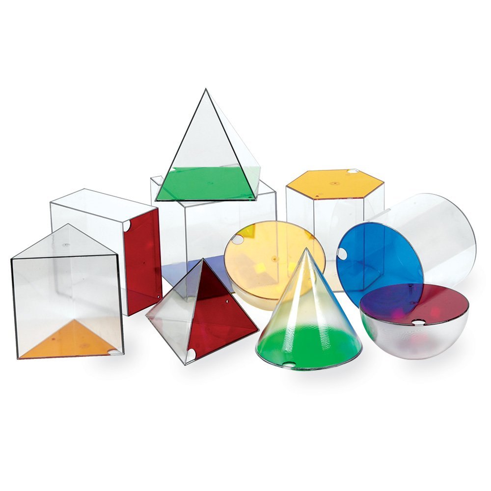 Learning Resources - Reuze 3D Meetkundevormen - Set van 10