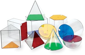 Learning Resources - Reuze 3D Meetkundevormen - Set van 10