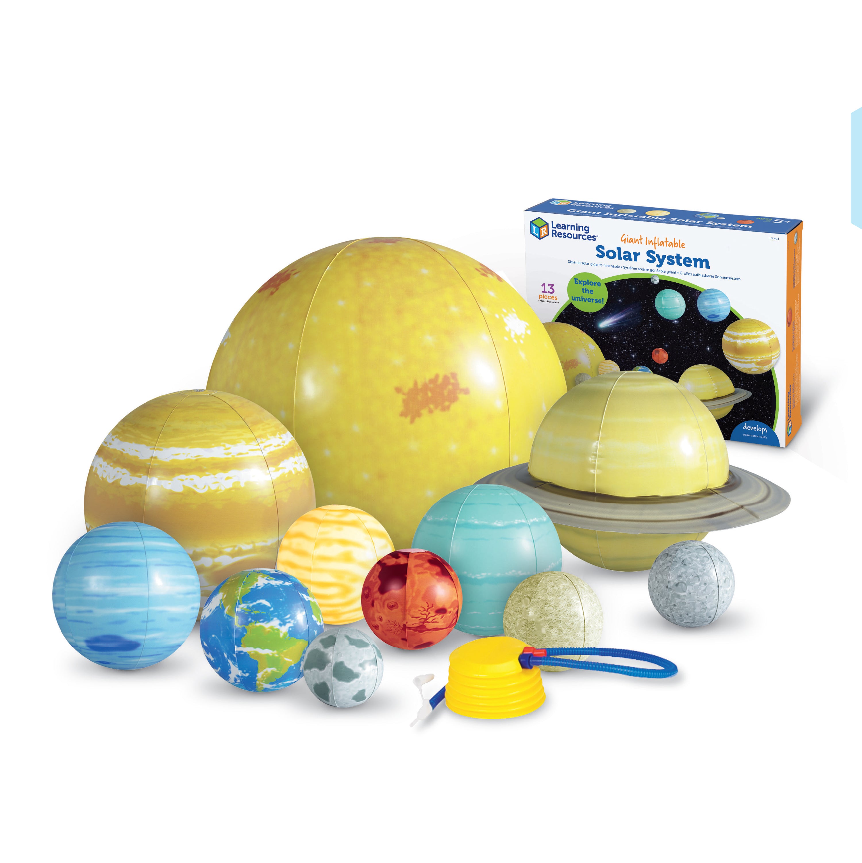 Learning Resources - Opblaasbaar Zonnestelsel Set XXL