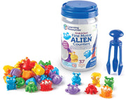 Learning Resources - Grijp en Sorteer Fijne Motoriek Alien Tellers