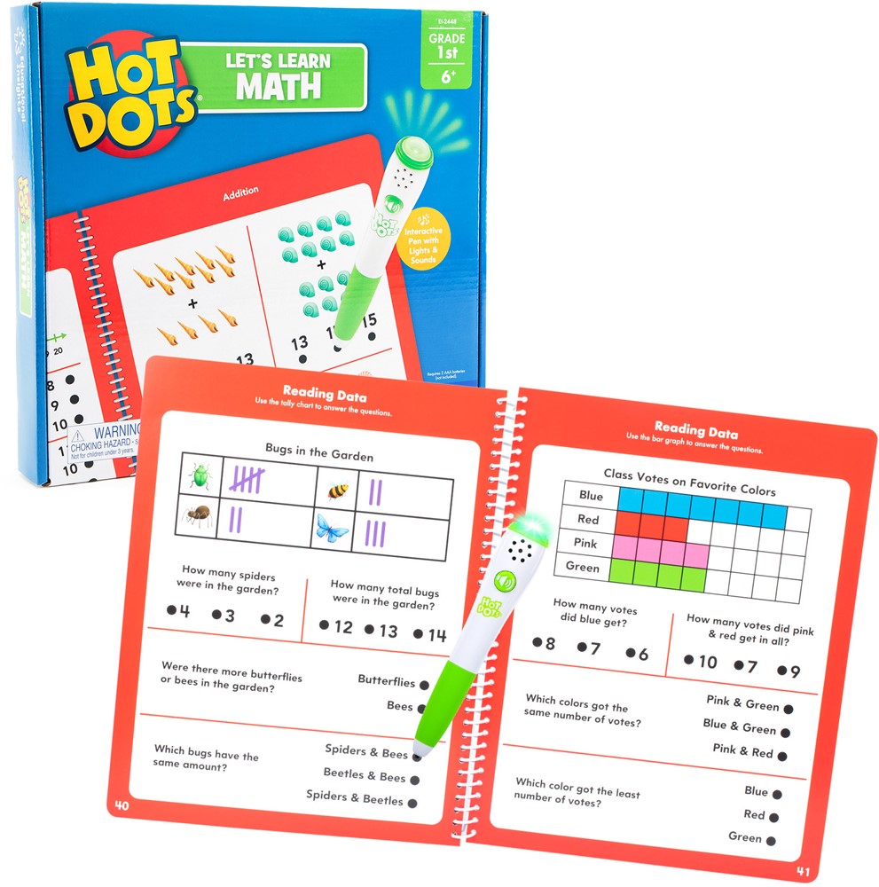 Learning Resources - Hot Dots® Laten we Rekenen Leren Groep 3