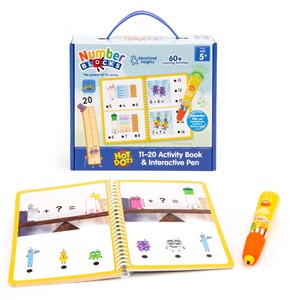 Learning Resources - Hot Dots® Numberblocks® 11-20 Activiteitenboek met Interactieve Pen