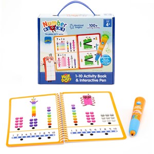 Learning Resources - Hot Dots Numberblocks 1-10 Activiteitenboek met Interactieve Pen