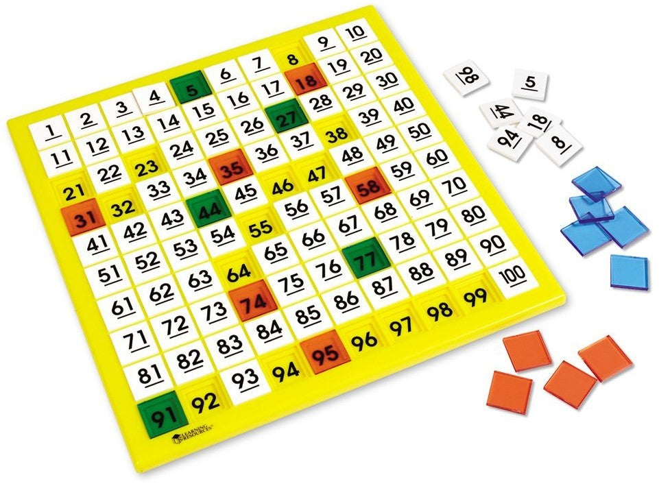 Learning Resources - Honderdenbord met Cijfers