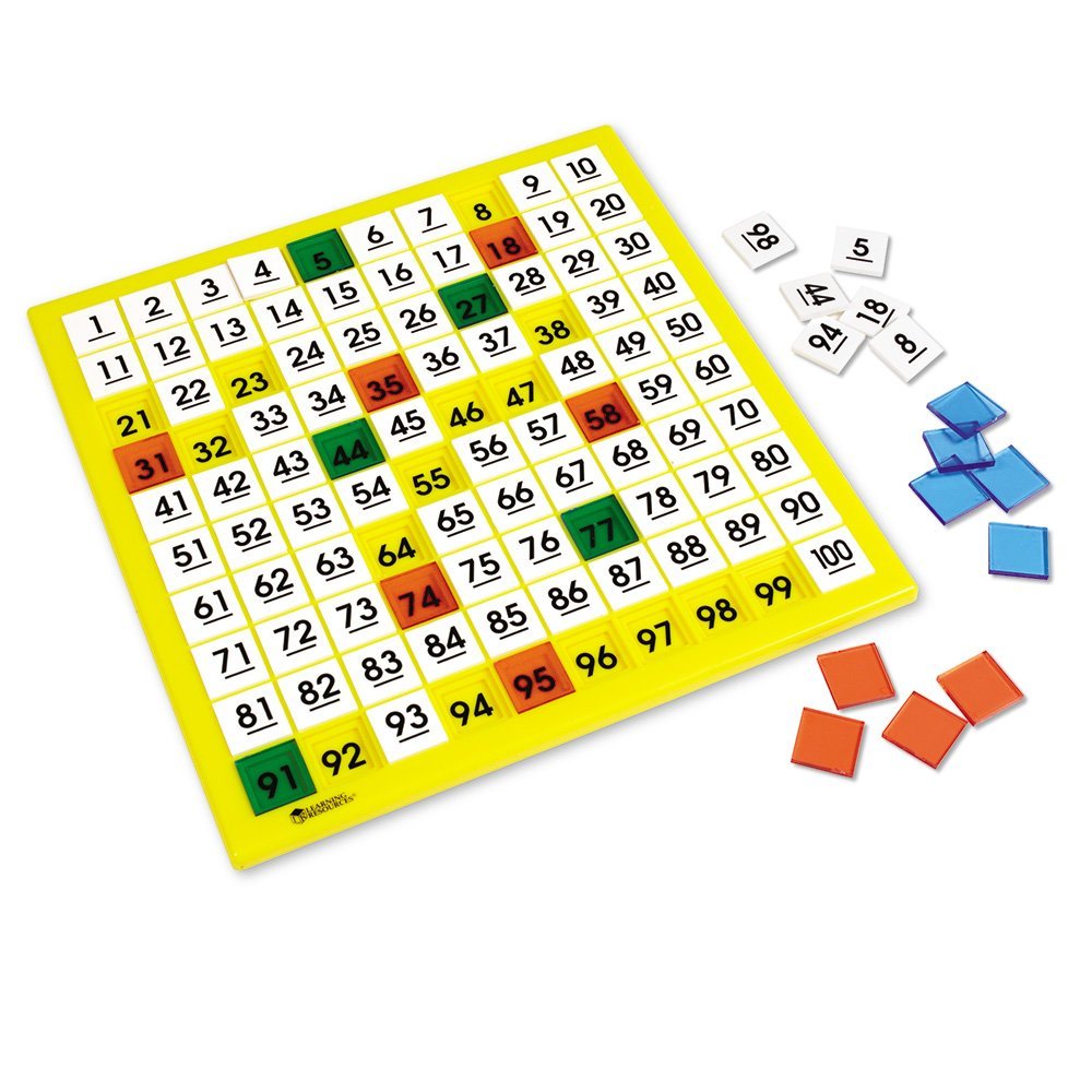 Learning Resources - Honderdenbord met Cijfers