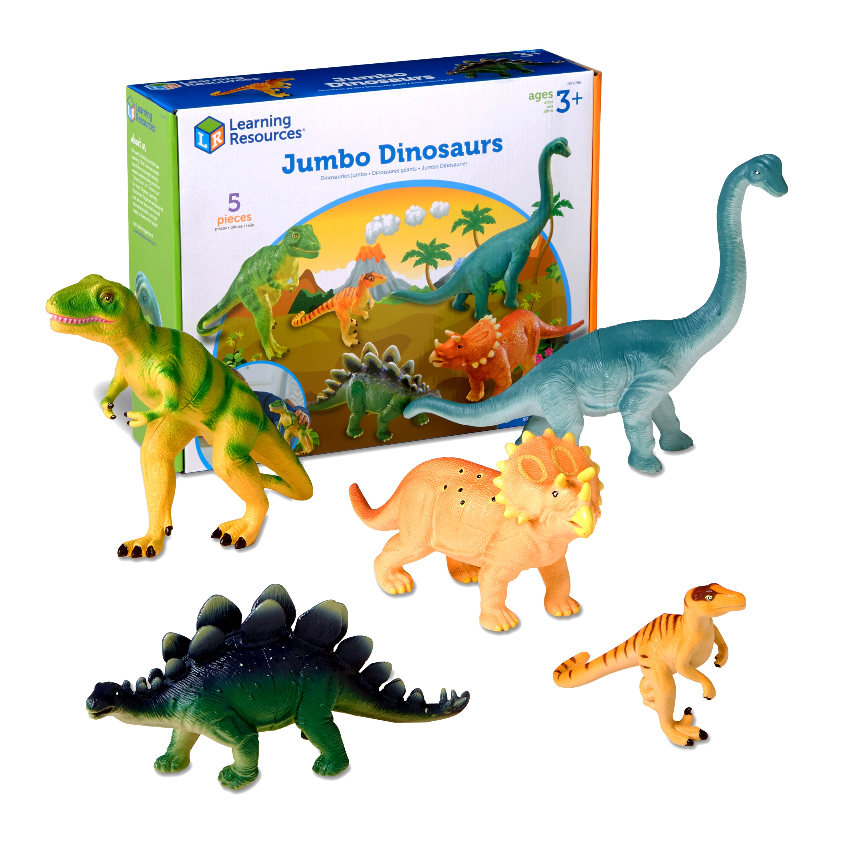 Learning Resources - Jumbo Dinosaurussen - Set 1