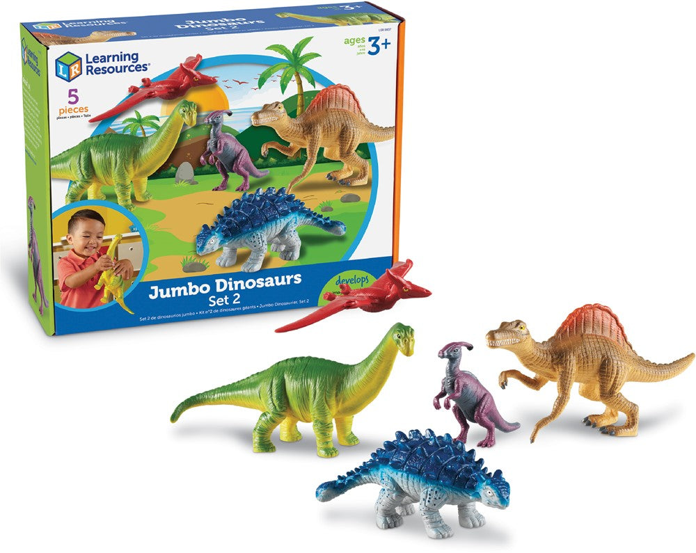 Learning Resources - Jumbo Dinosaurussen Set 2