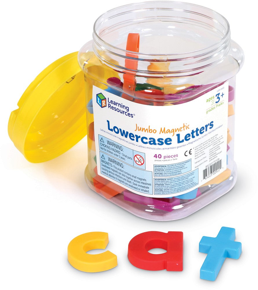 Learning Resources - Jumbo Magnetische Letters Kleine Letters - Set van 40