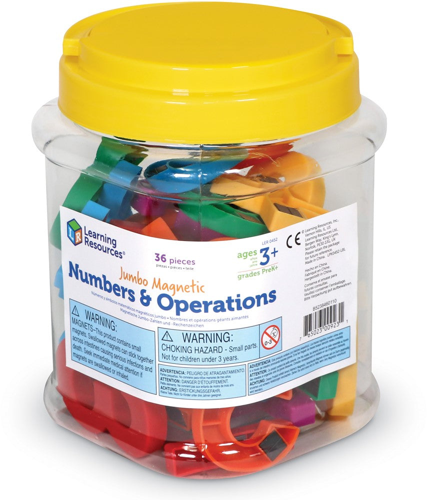 Learning Resources - Jumbo Magnetische Cijfers en Rekentekens - Set van 36