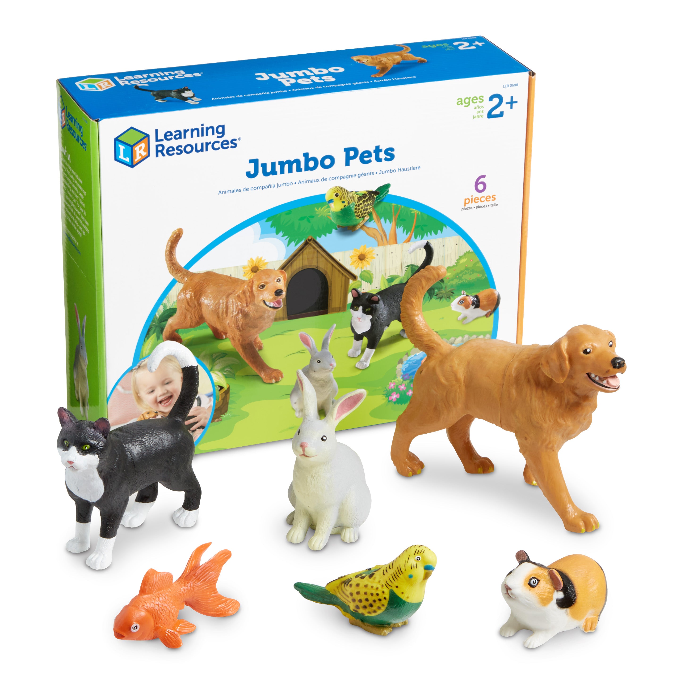 Learning Resources - Jumbo Huisdieren Speelset