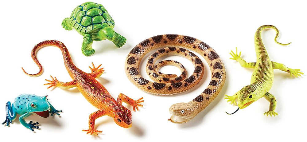 Learning Resources - Jumbo Reptielen en Amfibieën - 5 Stuks