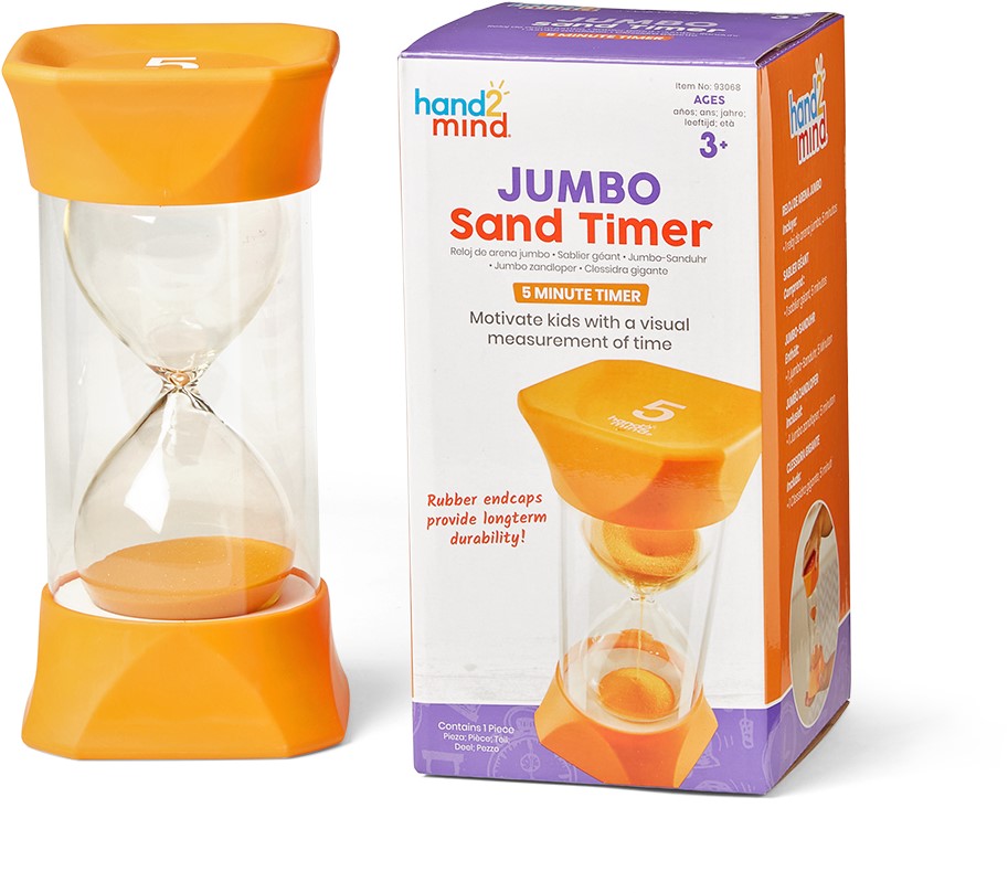 Learning Resources - Jumbo Zandloper 5 Minuten