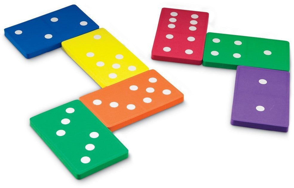 Learning Resources - Jumbo Zachte Schuimrubber Dominostenen
