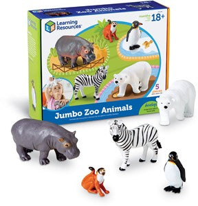Learning Resources - Jumbo Dierentuindieren - 5 grote speeldieren