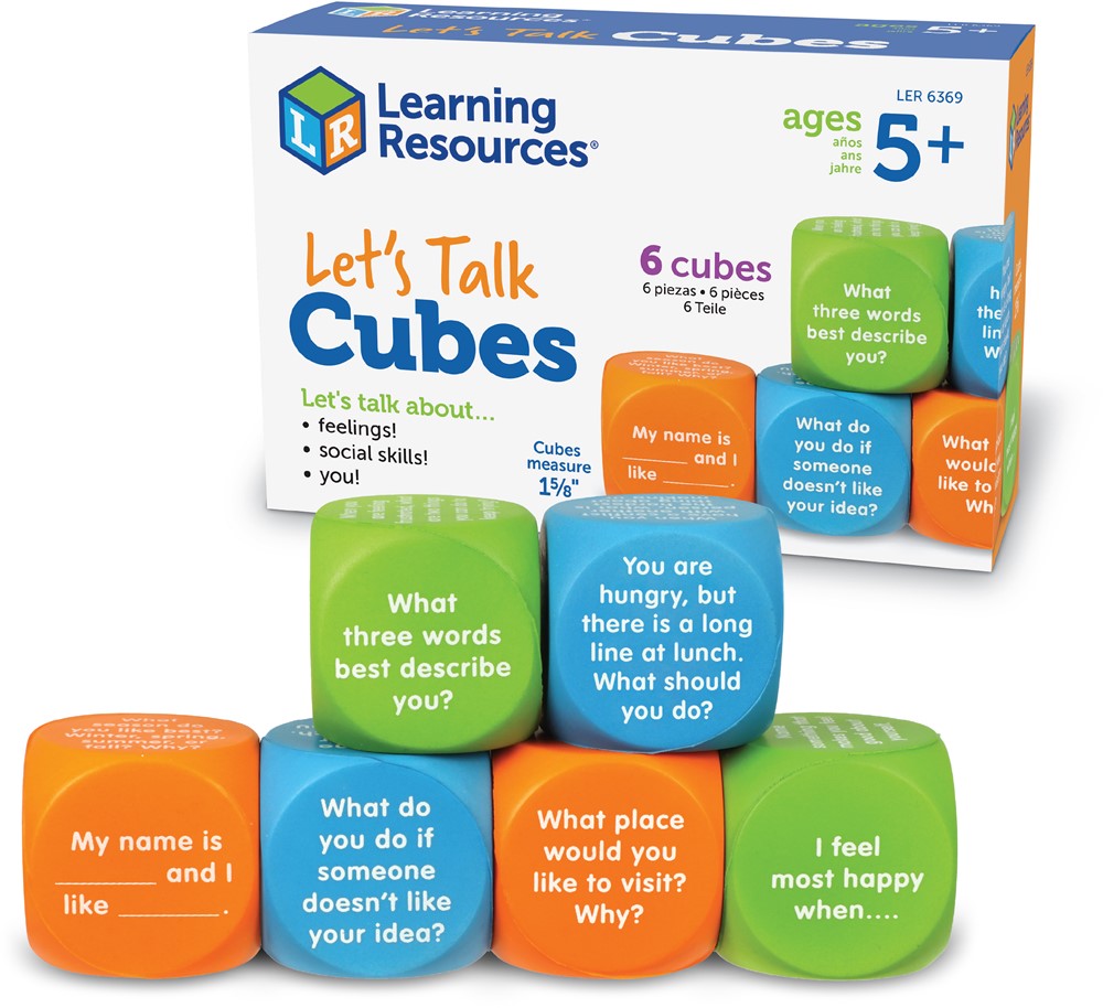 Learning Resources - Praatwürfel Gespreksstarters