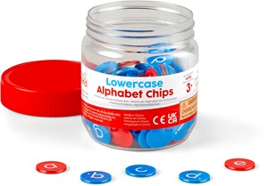 Learning Resources - Alfabet Fiches Kleine Letters, 156 Stuks