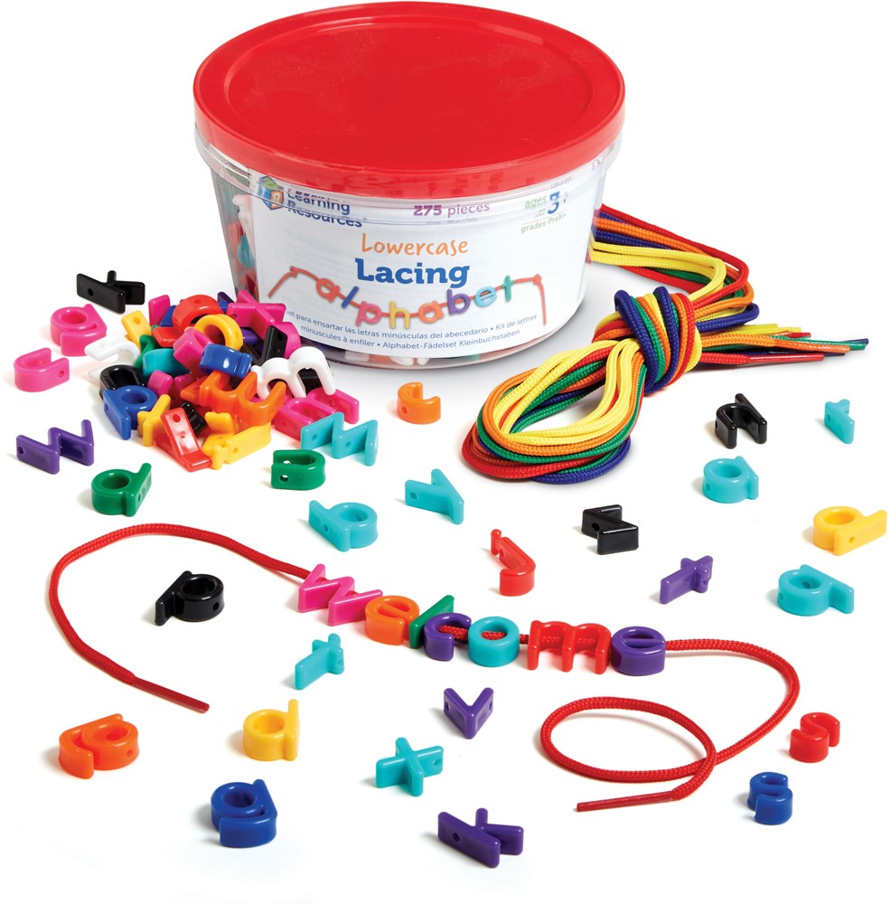 Learning Resources - Kleine Letters Rijgalfabet