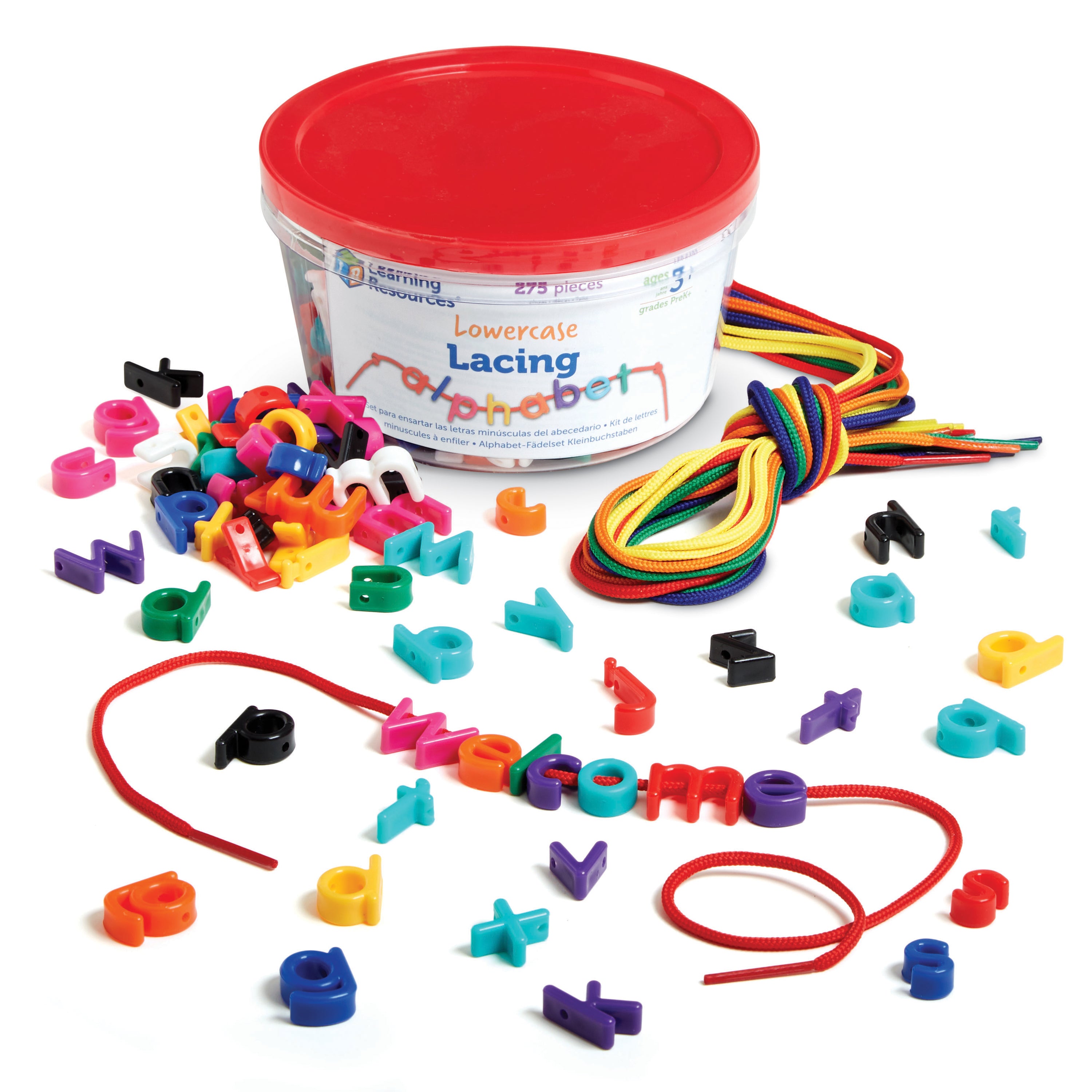 Learning Resources - Kleine Letters Rijgalfabet
