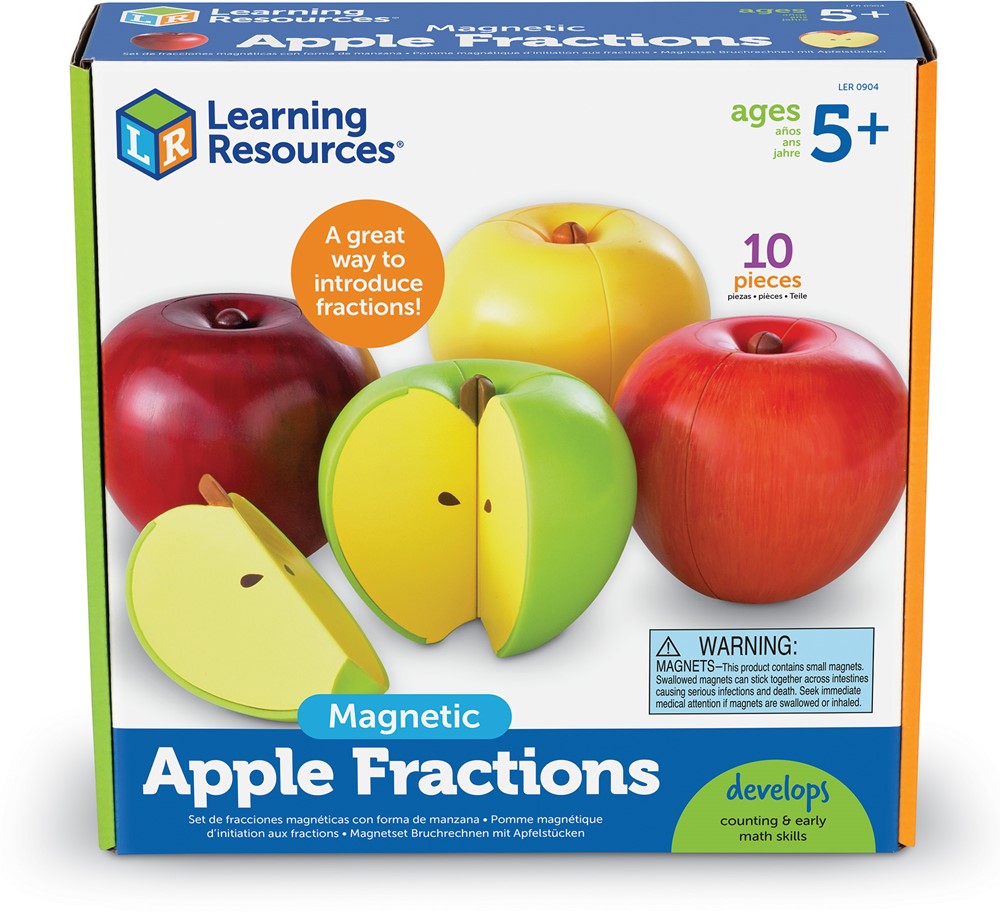 Learning Resources - Magnetische Appel Breuken
