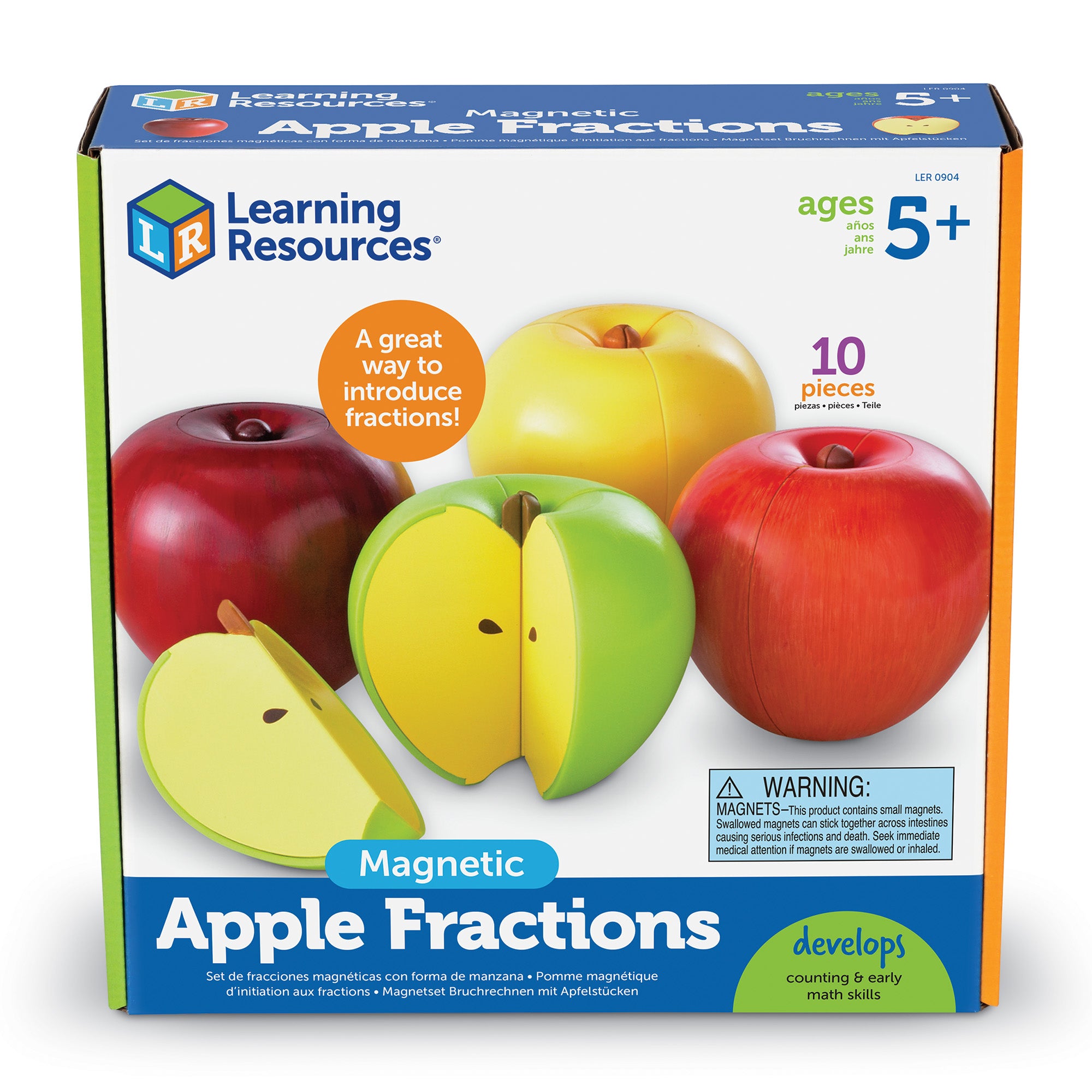 Learning Resources - Magnetische Appel Breuken