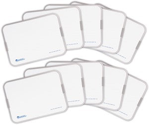 Learning Resources - Magnetische Dubbelzijdige Whiteboards - Set van 10