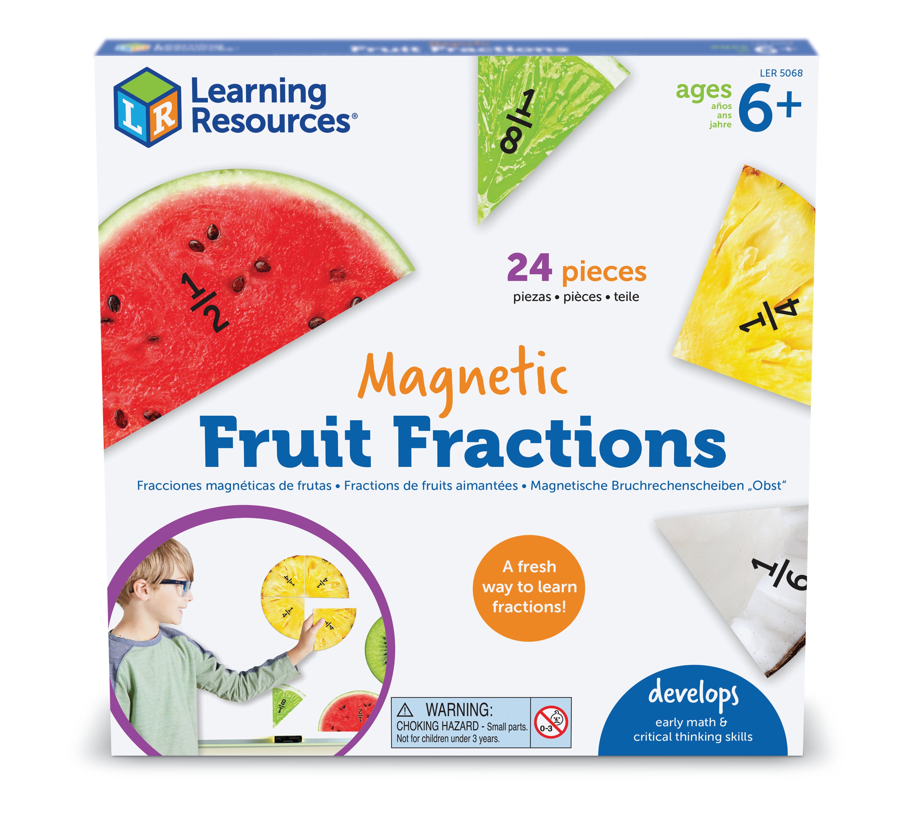 Learning Resources - Magnetische Fruit Breuken
