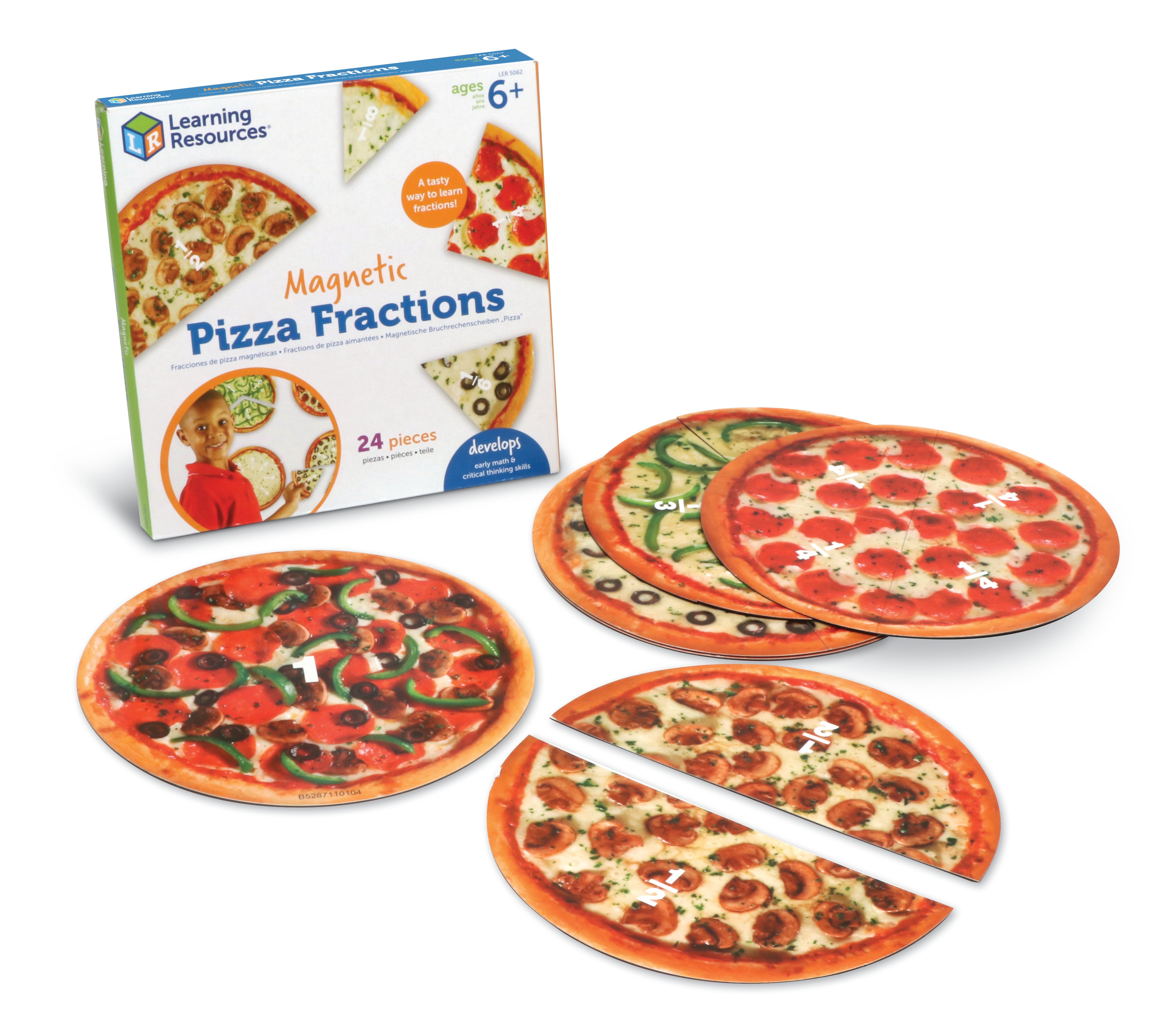 Learning Resources - Magnetische Pizza Breuken