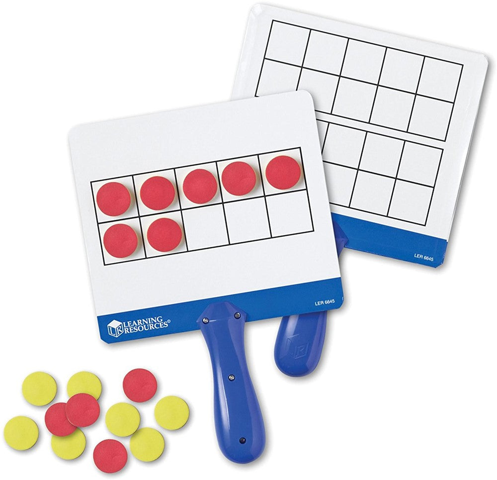 Learning Resources - Magnetische Tientalraam Borden - Set van 4