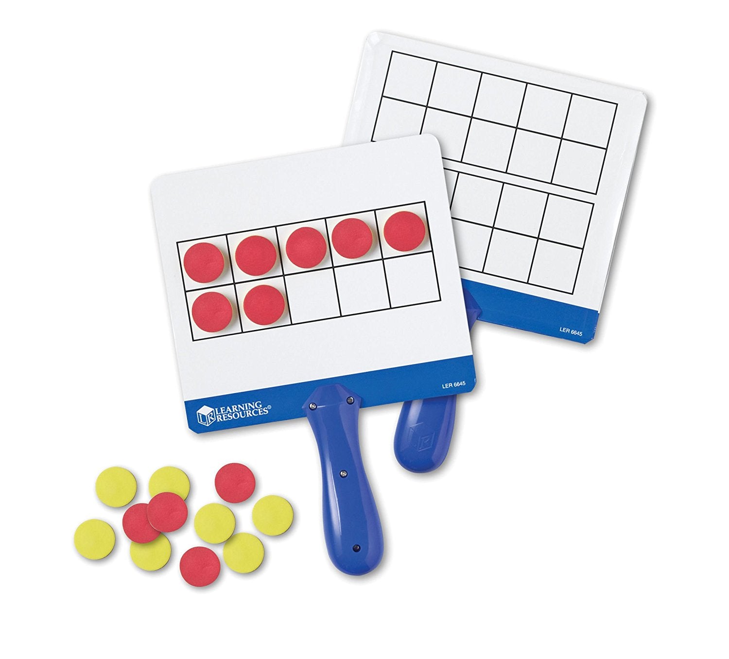 Learning Resources - Magnetische Tientalraam Borden - Set van 4