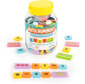 Learning Resources - Rekendomino's - Optellen en Aftrekken