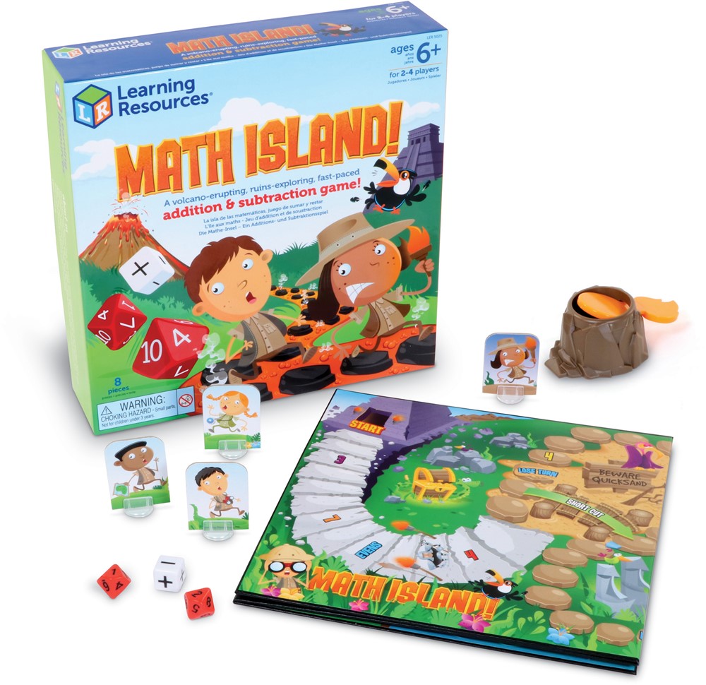 Learning Resources - Math Island! Optellen en Aftrekken Spel