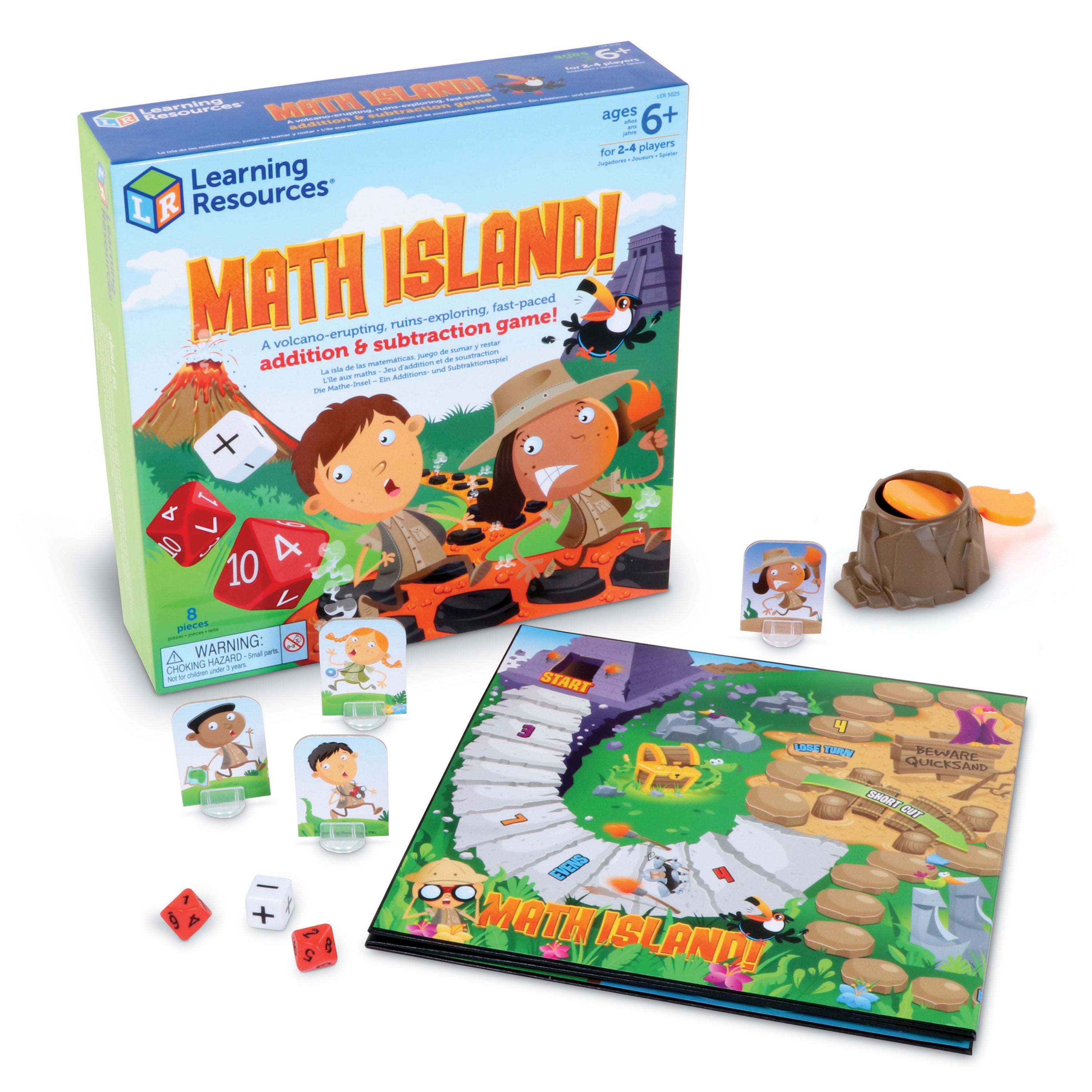 Learning Resources - Math Island! Optellen en Aftrekken Spel