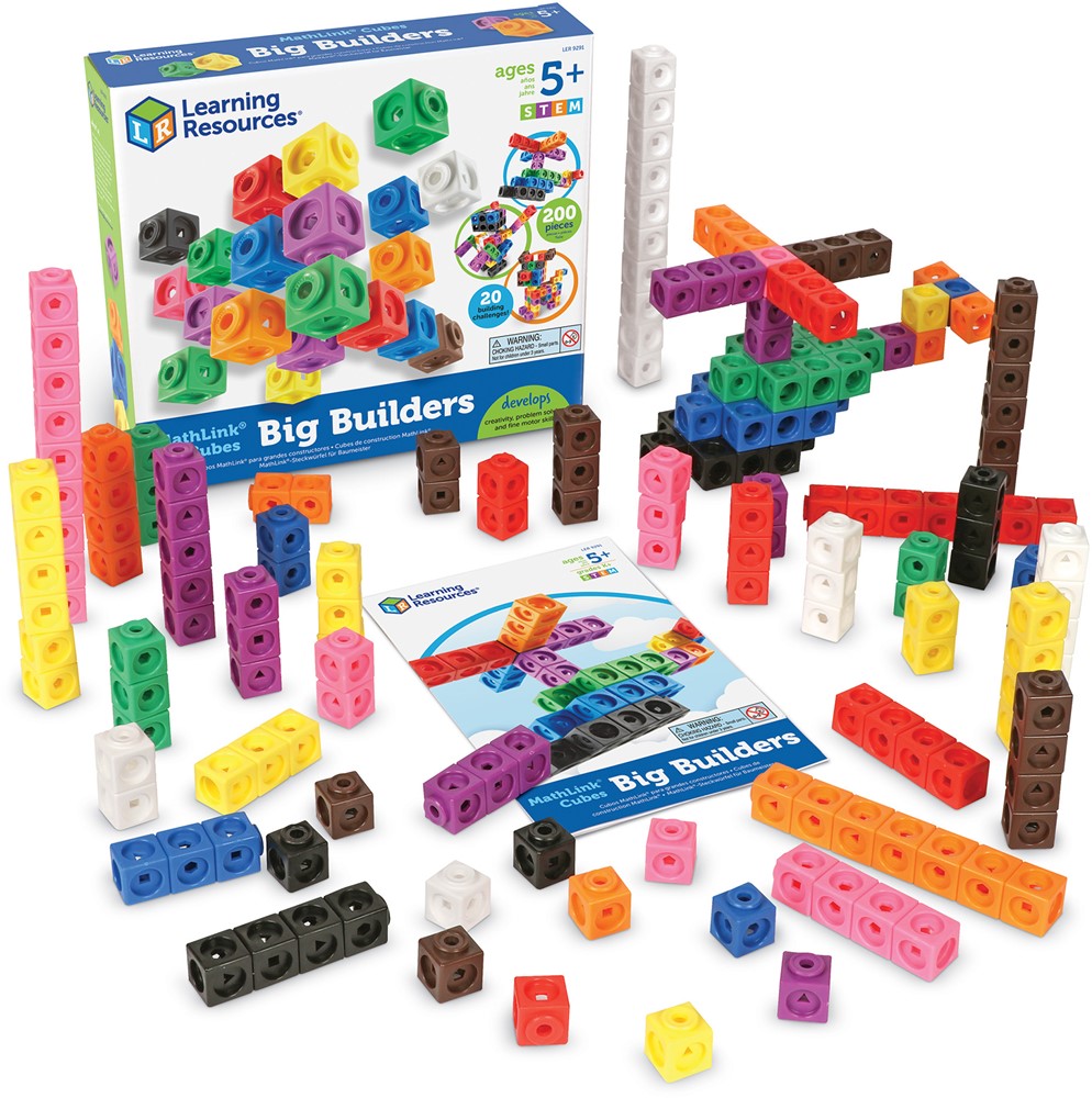 Learning Resources - MathLink Kubussen Big Builders