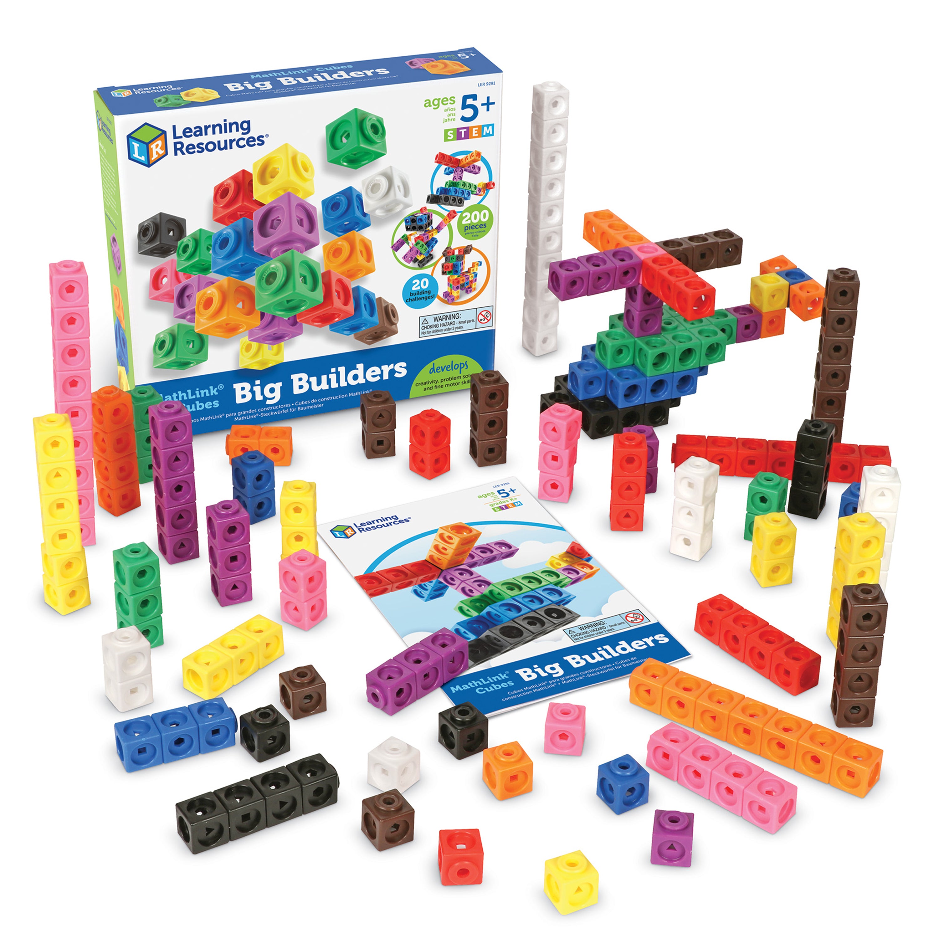 Learning Resources - MathLink Kubussen Big Builders