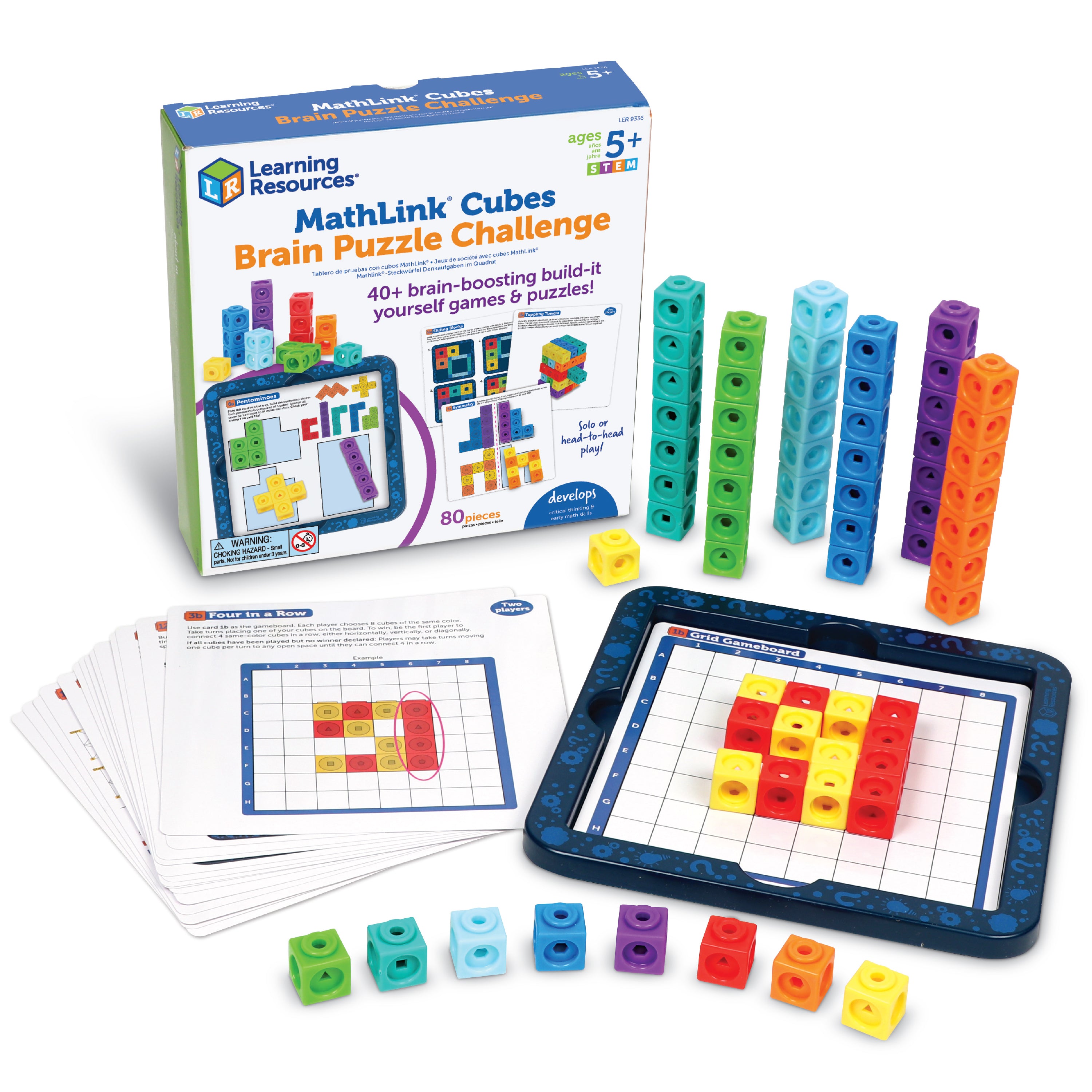 Learning Resources - MathLink Blokjes Breinpuzzel Uitdaging