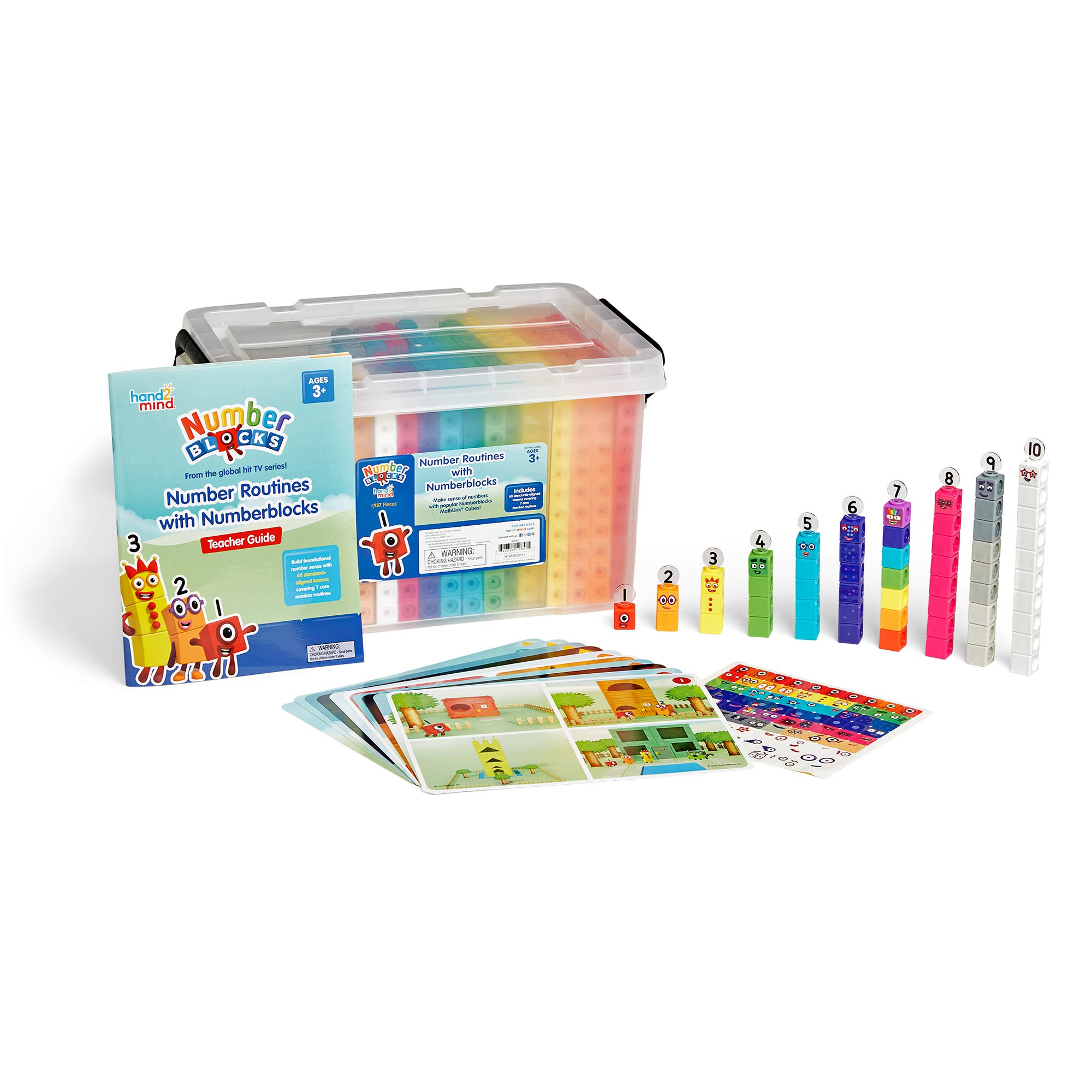 Learning Resources - MathLink Blokjes Numberblocks Klaslokaal Set