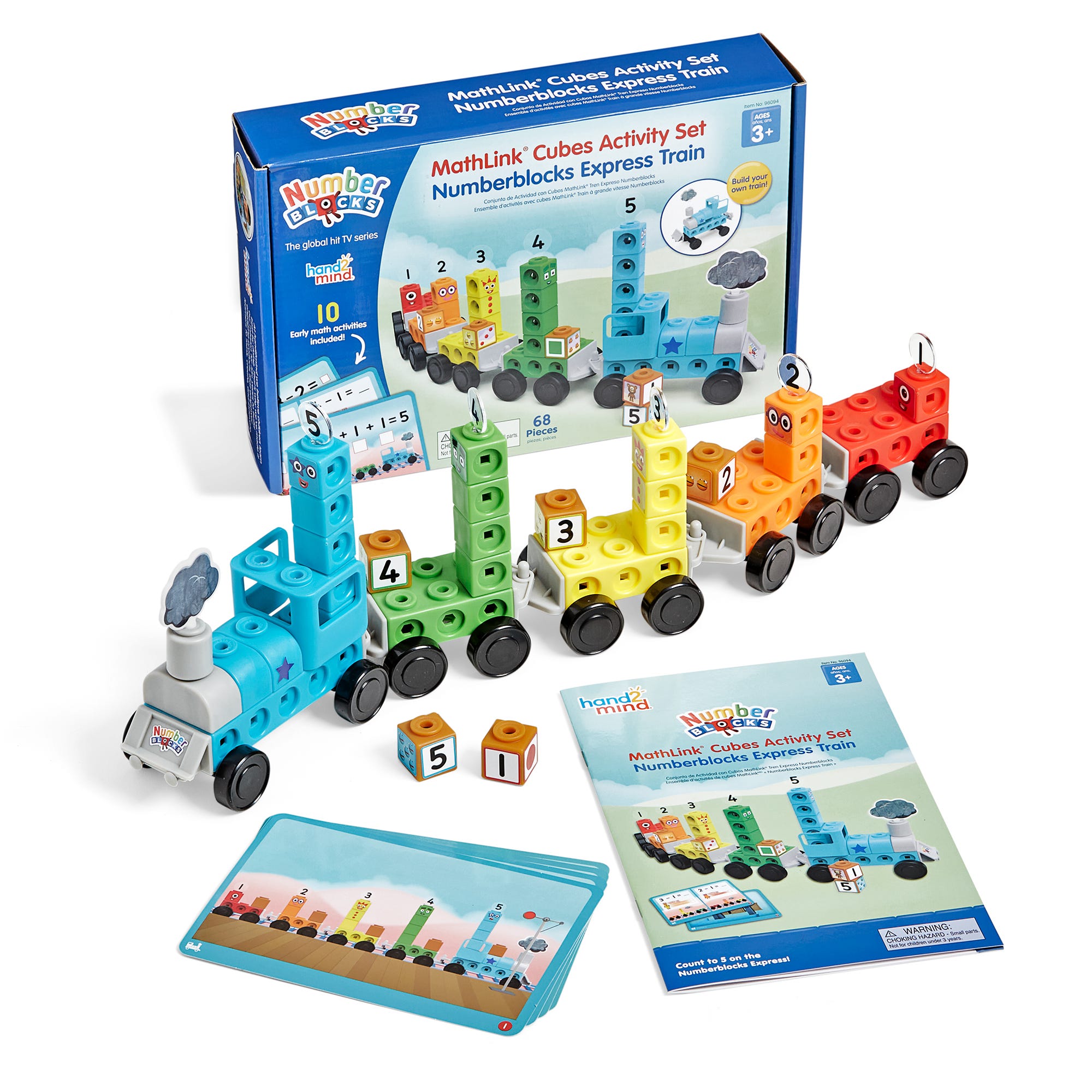 Learning Resources - MathLink Blokjes Numberblocks Express Trein Activiteitenset