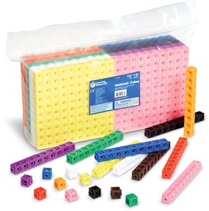 Learning Resources - Mathlink® Rekenblokjes, Set van 1000