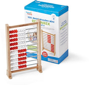 Learning Resources - Mini Rekenrek met 100 Kralen, Set van 25 Stuks