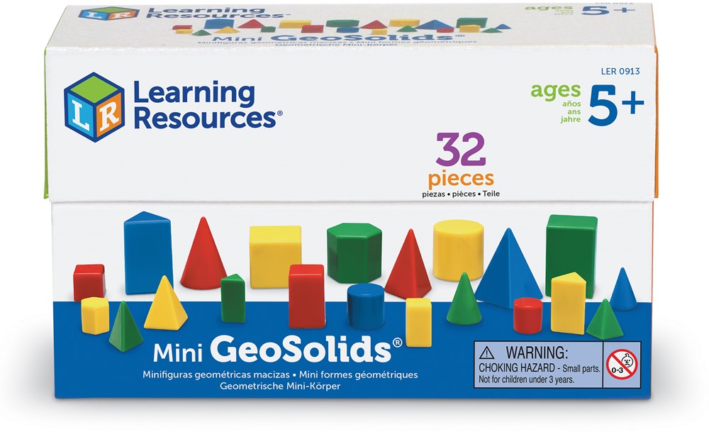 Learning Resources - Mini Geo Lichamen Set