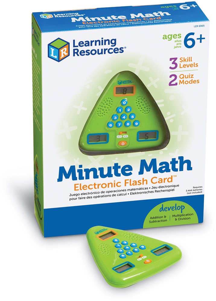Learning Resources - Minute Math Elektronische Rekenkaarten