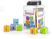Learning Resources - Breuken Dobbelstenen met Meerdere Representaties - Set van 16