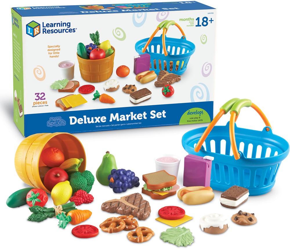 Learning Resources - New Sprouts Deluxe Markt Speelset